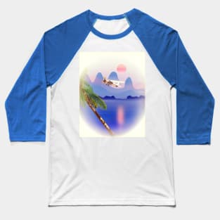 Beautiful Tropical landscape Baseball T-Shirt